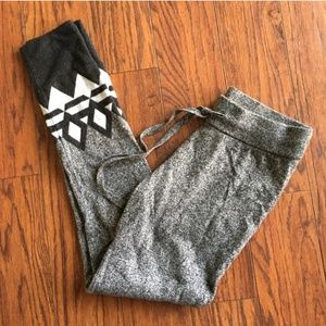 Fair isle sweater leggings